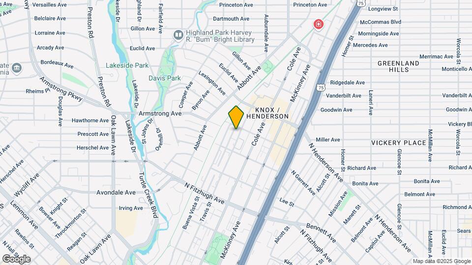 4439 Travis St Map and Location Details