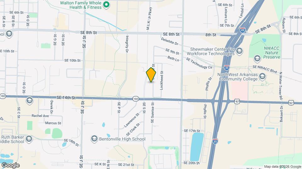 1206 Convair St Map and Location Details