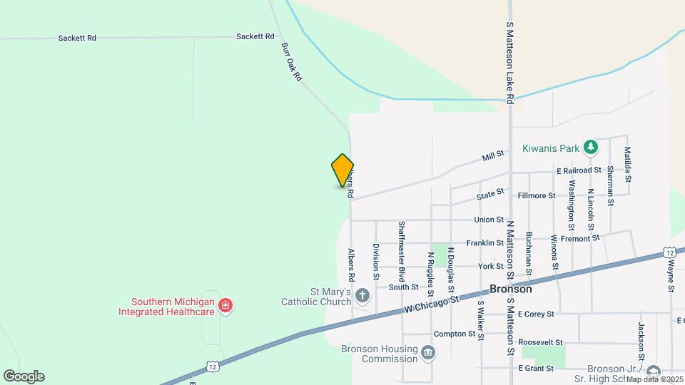 807 Burr Oak Rd Map and Location Details