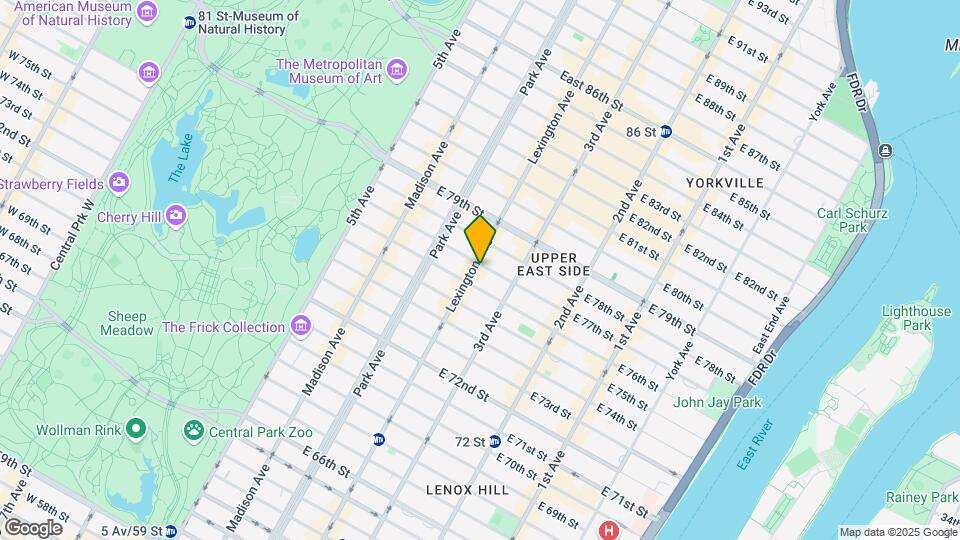 150 E 77th St Map and Location Details