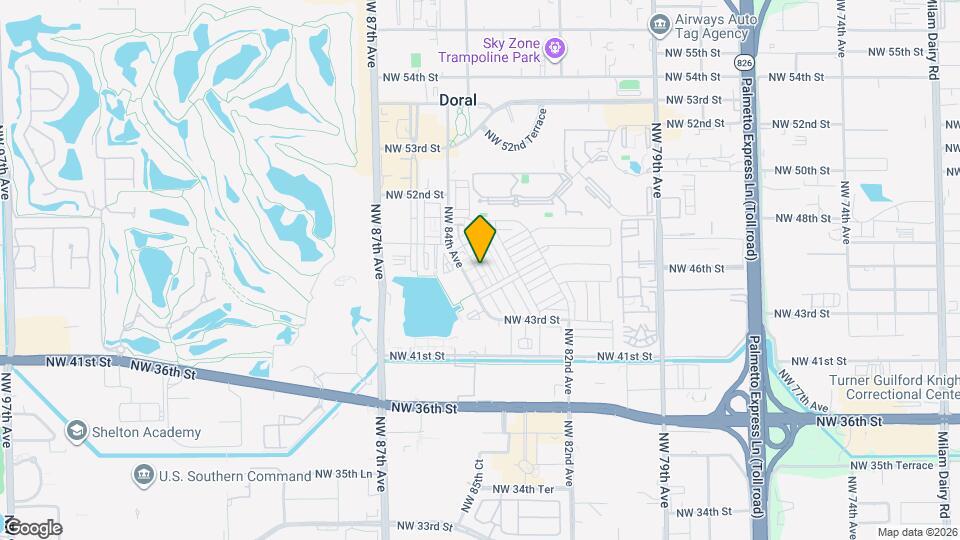 4680 NW 83rd Path Map and Location Details