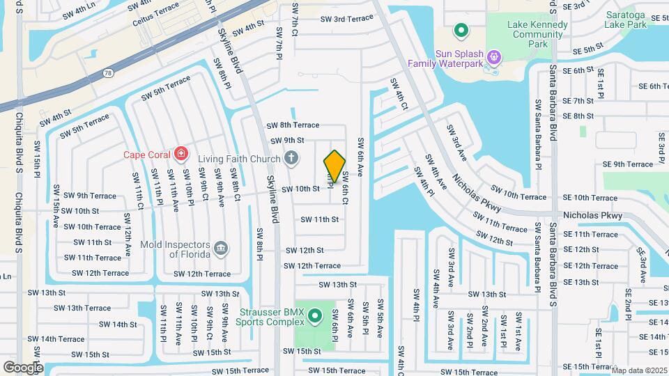 945 SW 6th Pl Map and Location Details