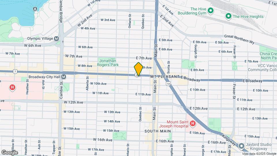 2511 Quebec St Map and Location Details