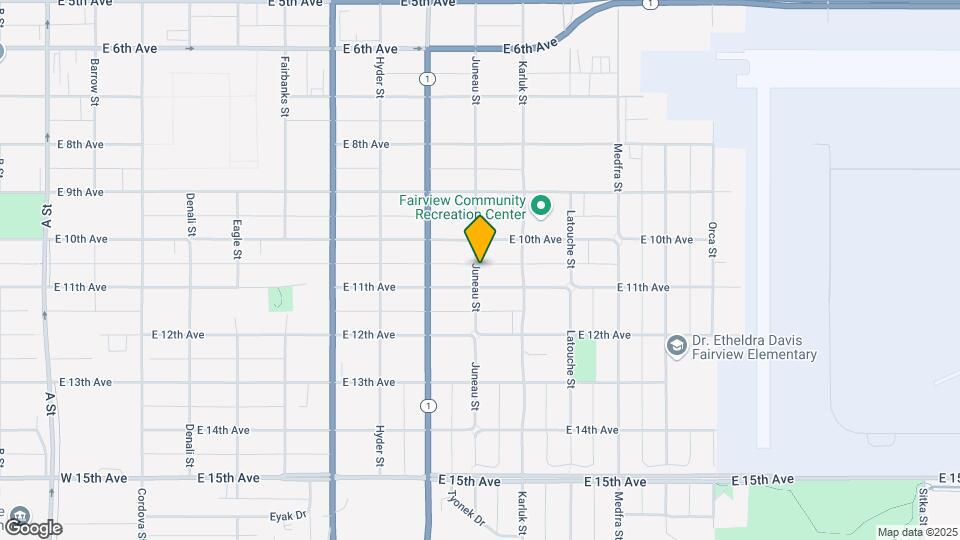 1031 Juneau St, Unit 1031 Map and Location Details