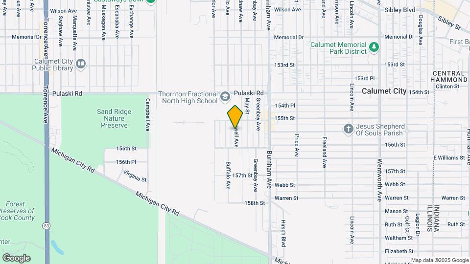 756 Newell Ave Map and Location Details
