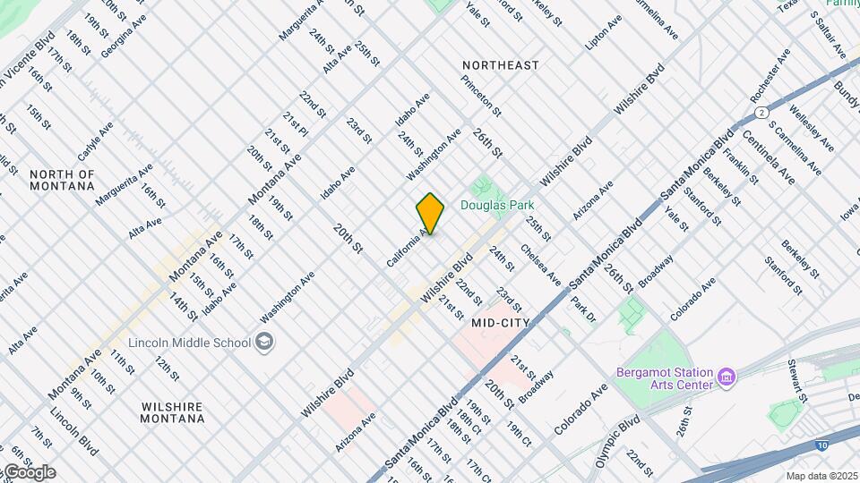 1115 22nd St Map and Location Details