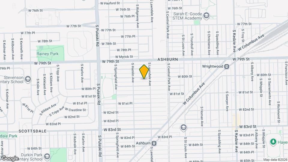 3725 W 80th St Map and Location Details