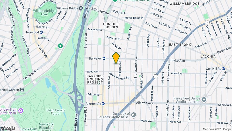 3026 Holland Ave Map and Location Details