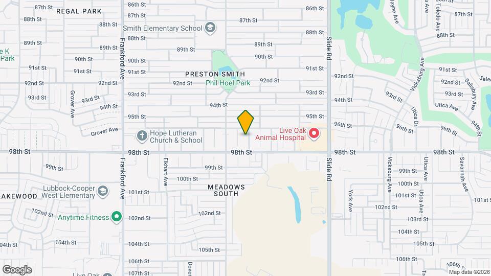 9608 Beaufort Ave Map and Location Details