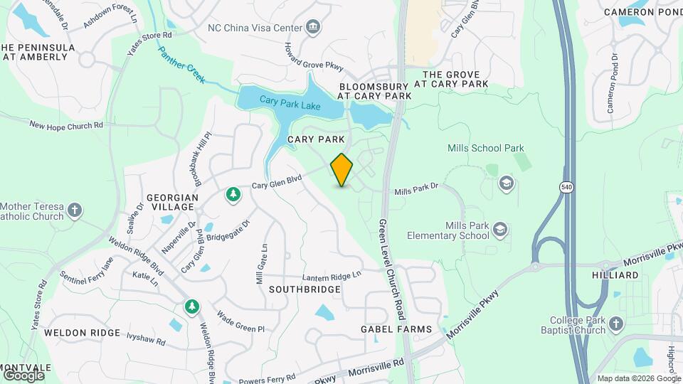 119 Ballyliffen Ln Map and Location Details