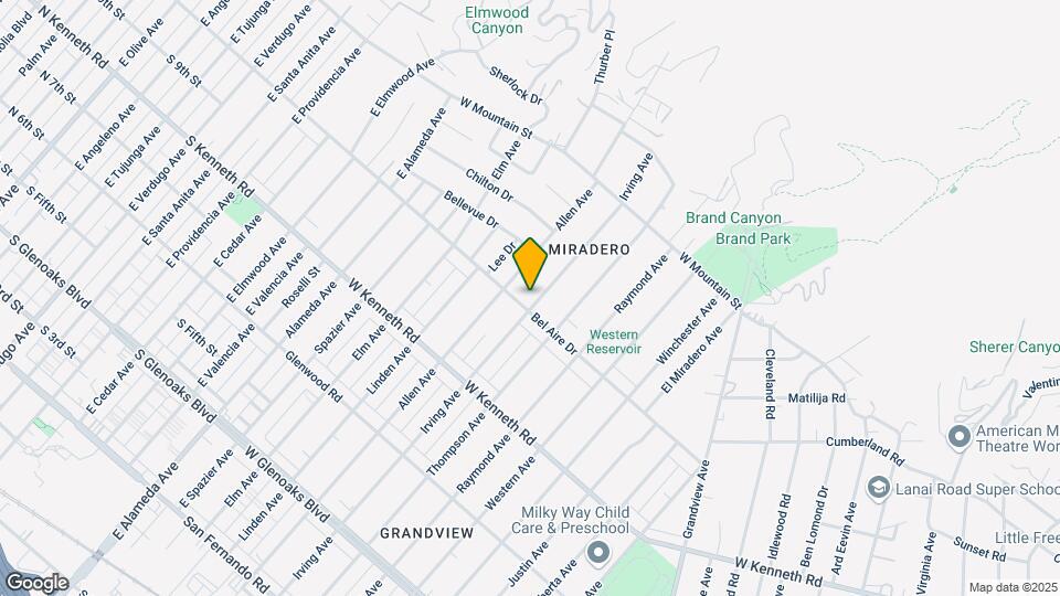 1407 Irving Ave Map and Location Details