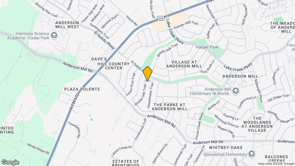 11443 Bristle Oak Trail Map and Location Details