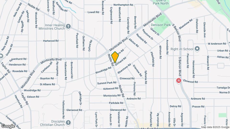 2671 Noble Rd Mapa y Detalles de la Ubicación