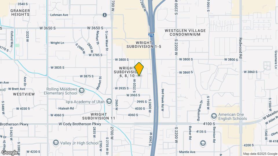 3888 S 2475 W Map and Location Details