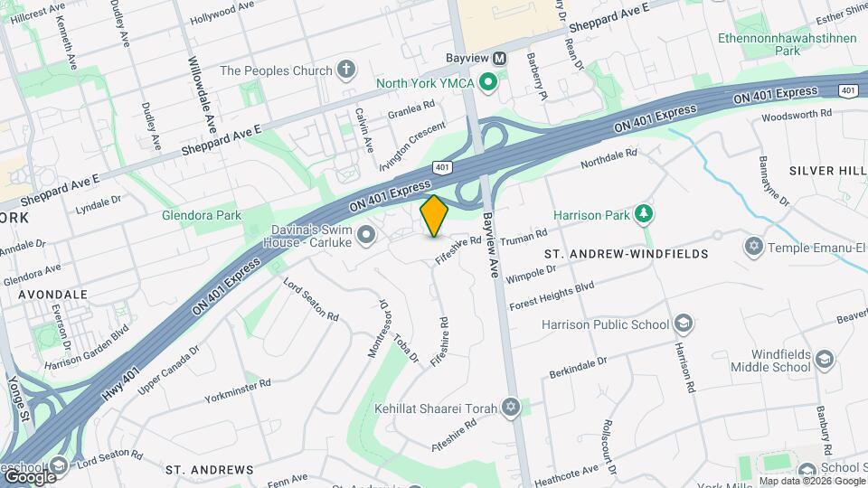 33 Carluke Crescent, Unit Lower Map and Location Details