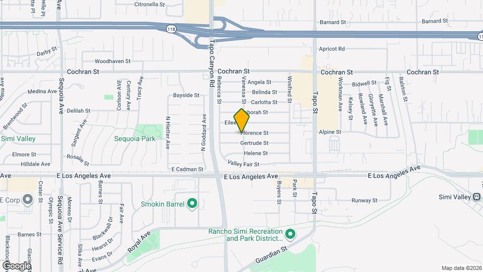 4090 Florence St Map and Location Details