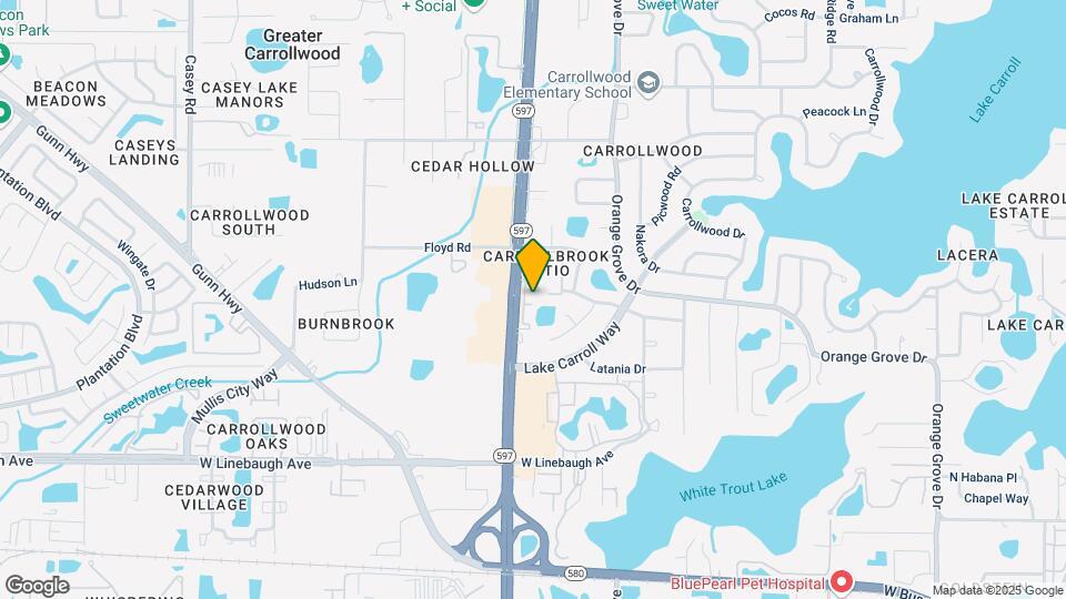 10455 Carrollbrook Ct, Unit 114 Map and Location Details