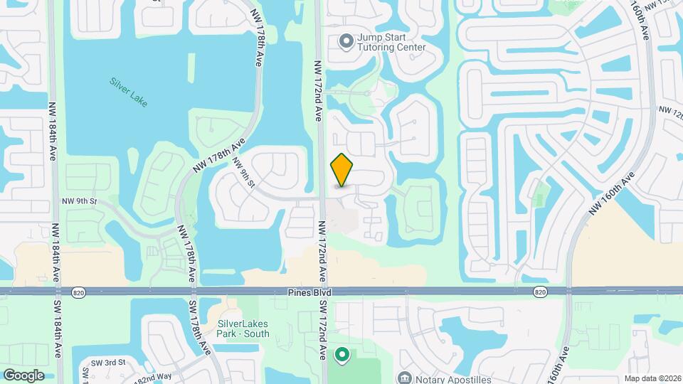 17124 NW 10th St Map and Location Details