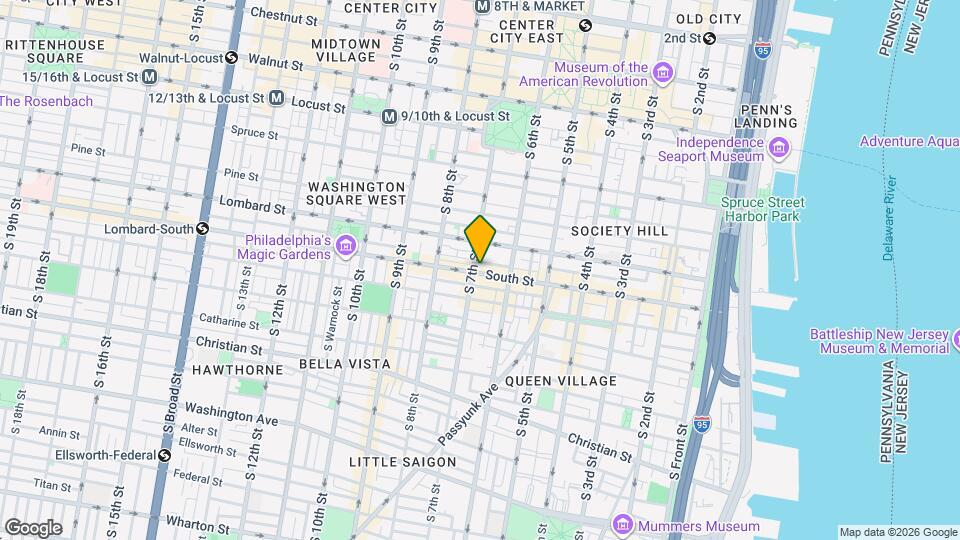 641 South St Map and Location Details