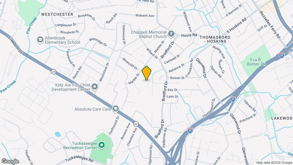 1138 Browns Ave Map and Location Details