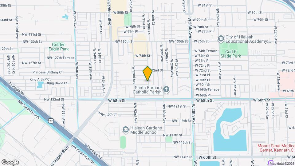 3103 W 70th St Map and Location Details