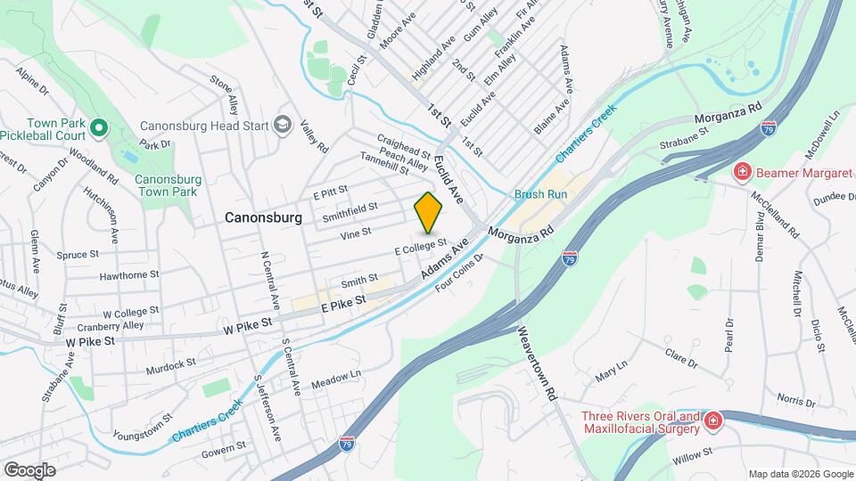 229 E College St Map and Location Details