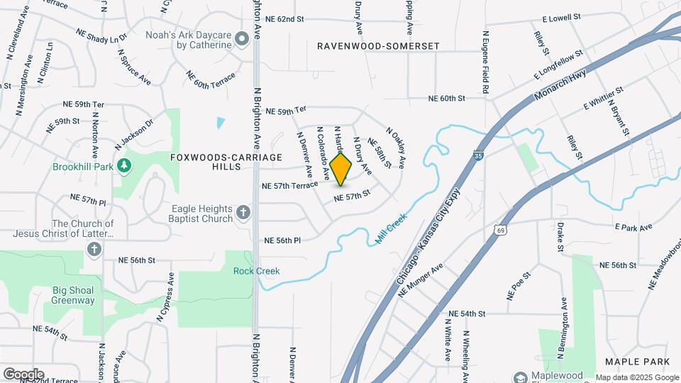 5220 NE 57th St Map and Location Details