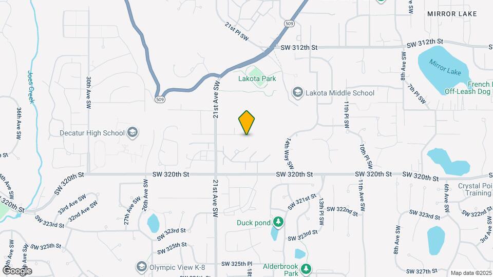 1811 SW 317th Pl Mapa y Detalles de la Ubicación
