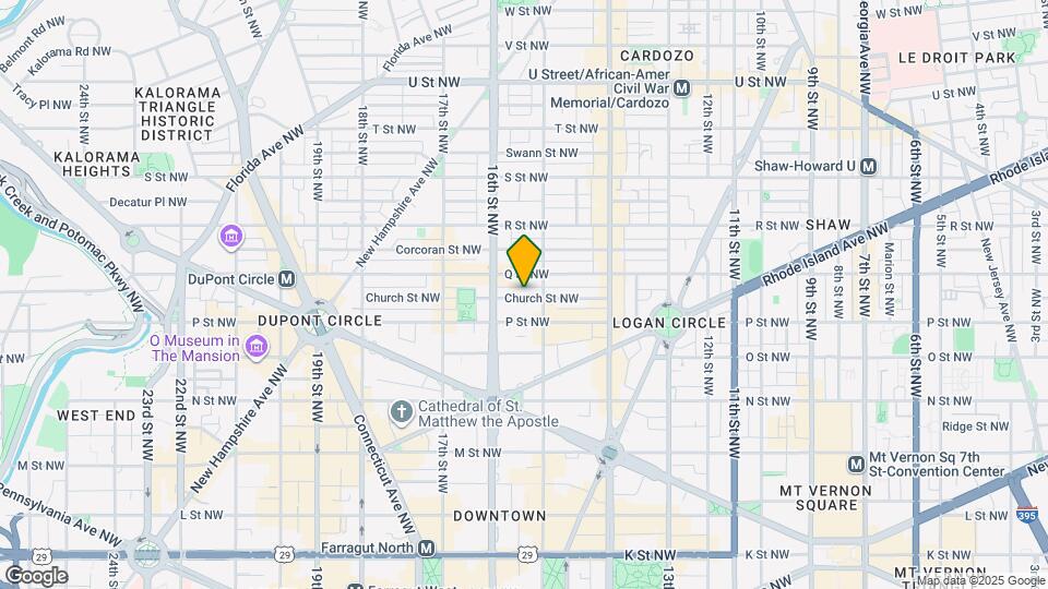 1517 Church St NW Map and Location Details