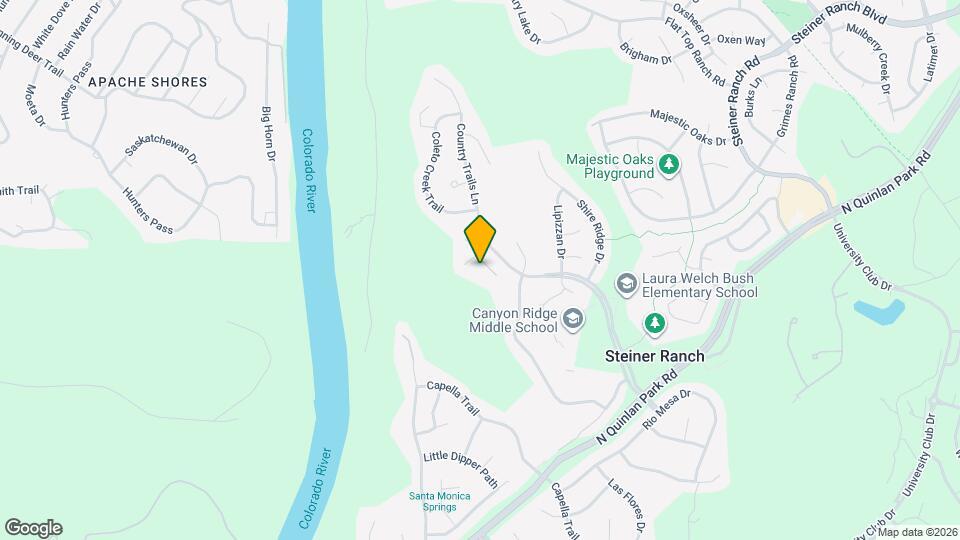 12921 Bloomfield Hills Ln Map and Location Details