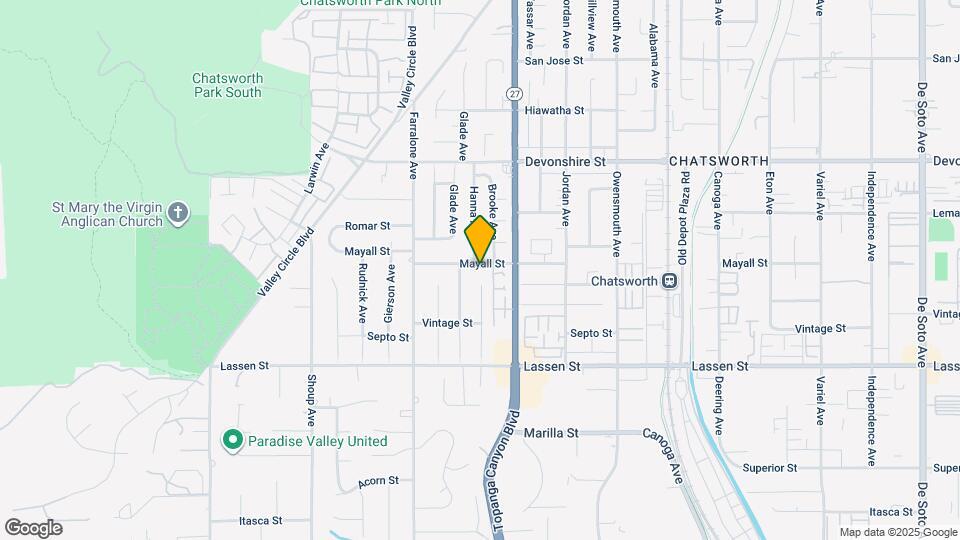 22038 Mayall St Map and Location Details