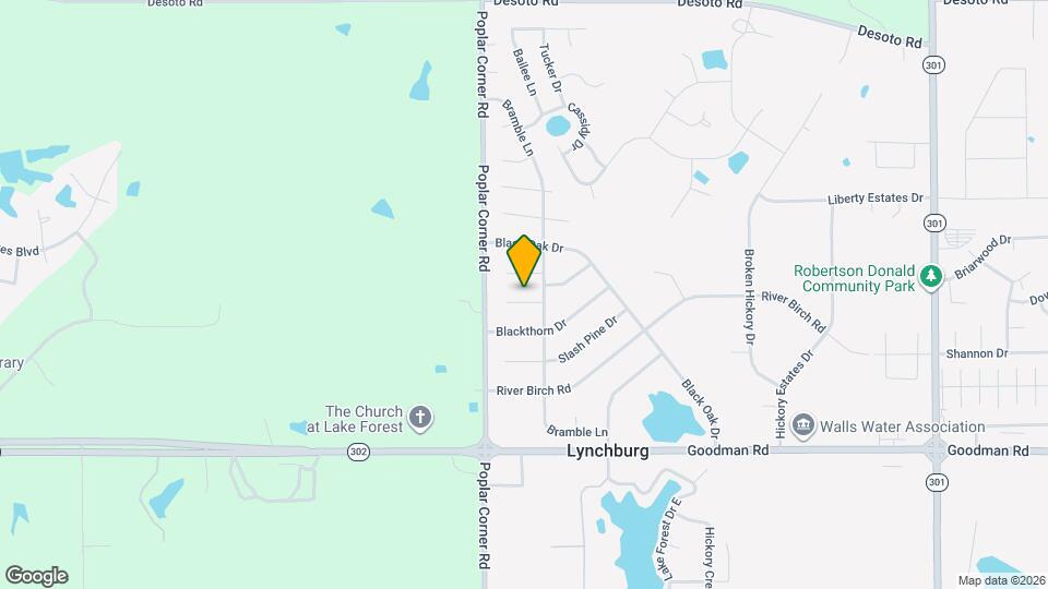 6916 Fox Briar Cove Mapa y Detalles de la Ubicación