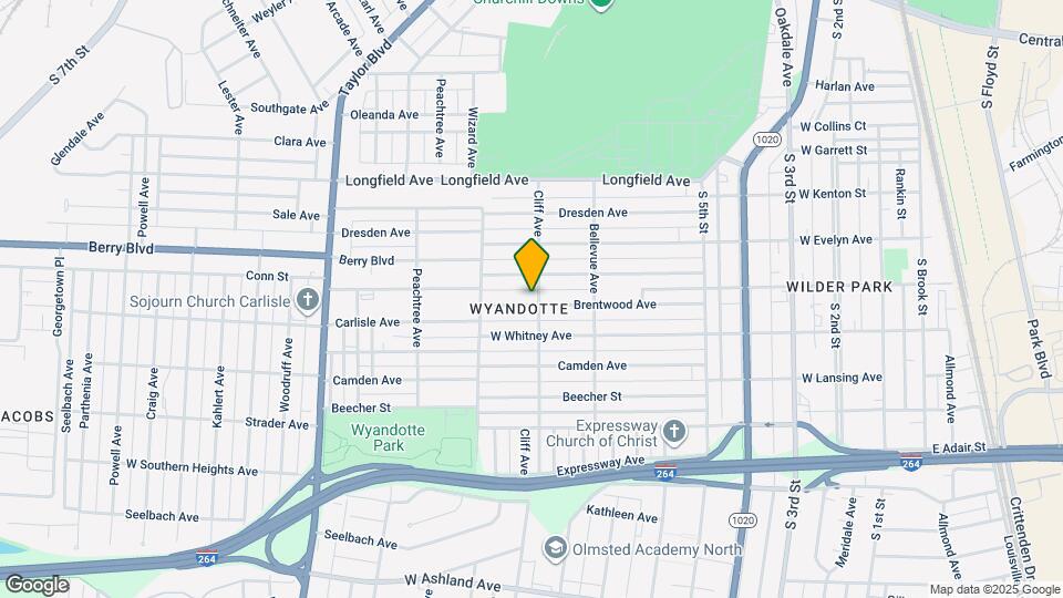 903 Brentwood Ave Mapa y Detalles de la Ubicación