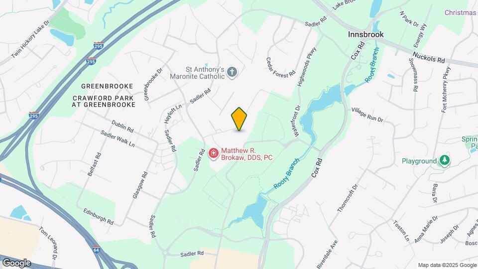 11215 Thorncroft Dr Map and Location Details