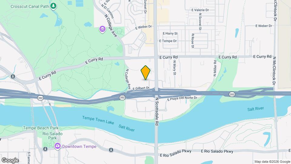 610 E Gilbert Dr, Unit 209 Map and Location Details