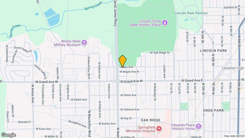 619 W Maple Ave N Map and Location Details