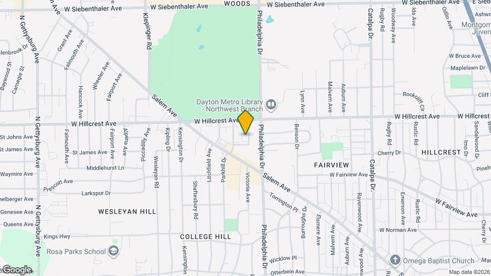 2257 Hepburn Ave Map and Location Details