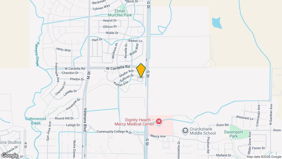 4209 Berryesa Ave Map and Location Details