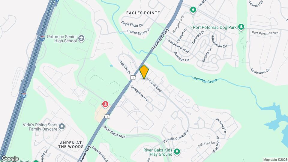 16550 Sherwood Pl Map and Location Details