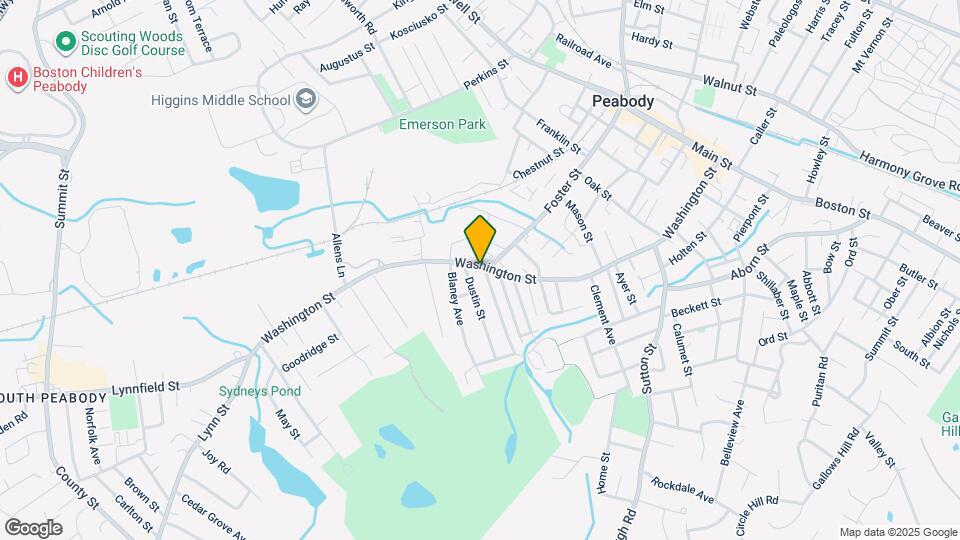 168 Washington St, Unit 2 Map and Location Details