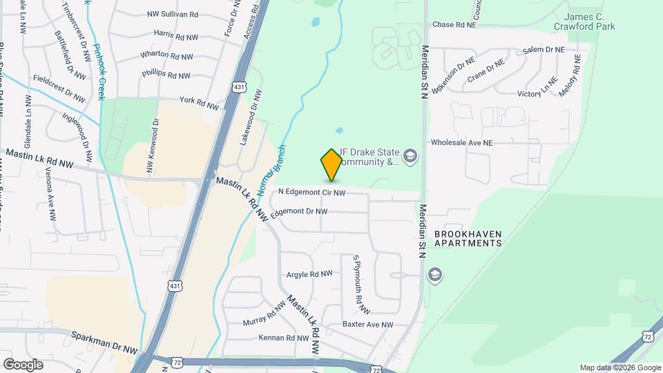 418 N Edgemont Cir NW Map and Location Details