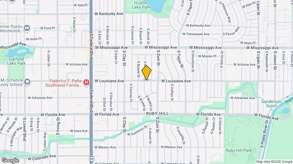 1300 S Beach Ct Map and Location Details