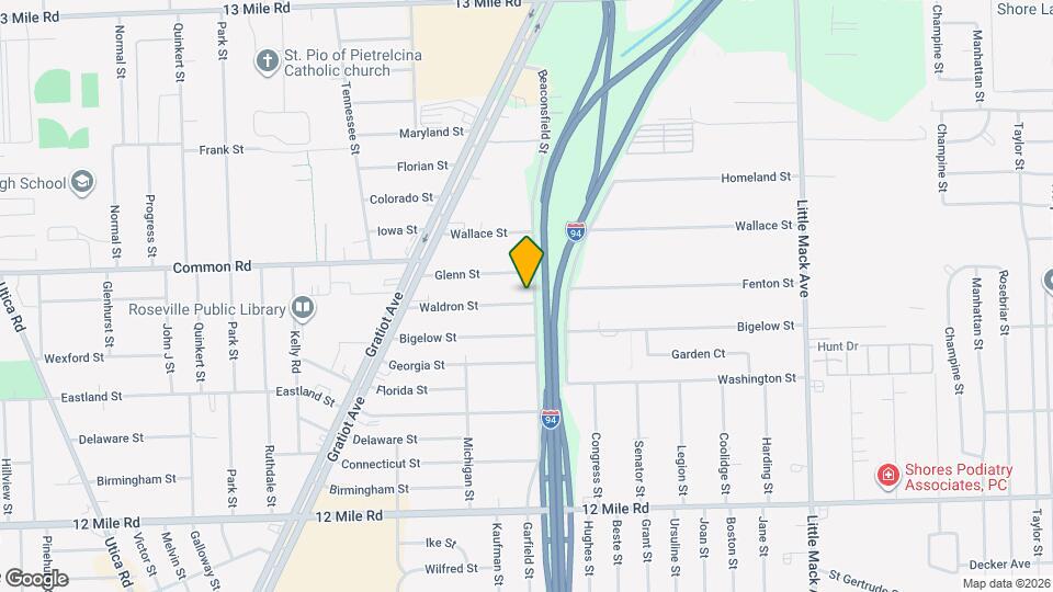 19595 Waldron St Map and Location Details