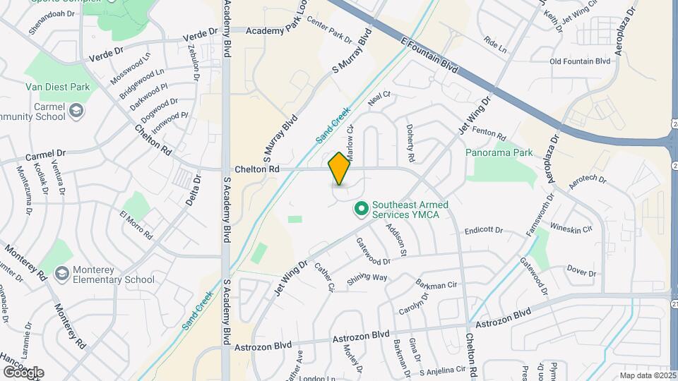 4311 Hawks Lookout Ln Map and Location Details