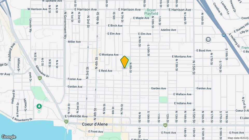 802 N 7th St Map and Location Details
