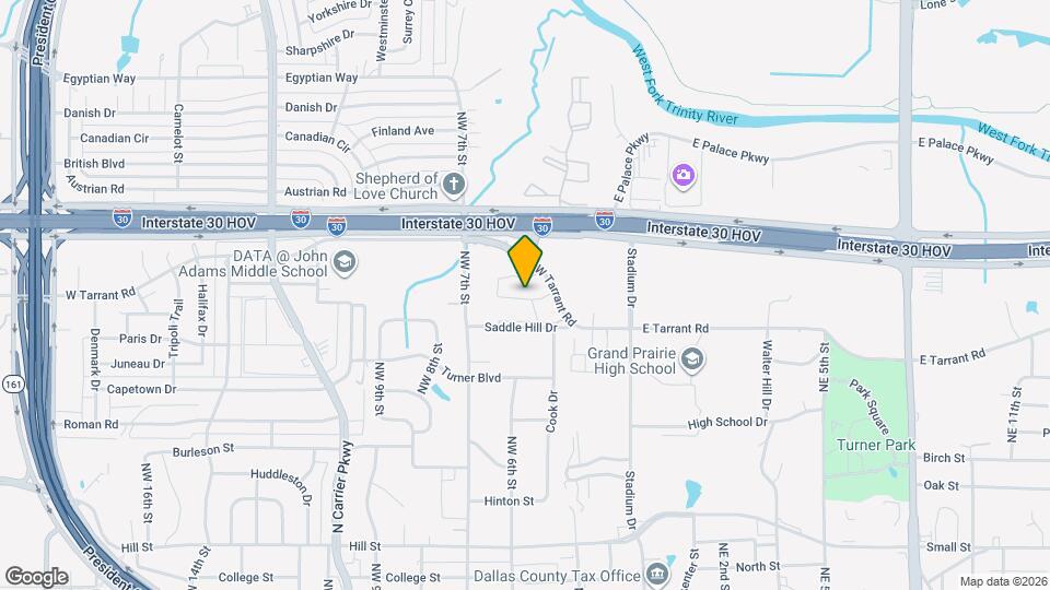 417 W Tarrant Rd, Unit Vista Terrazza - 2 Bedroom Mapa y Detalles de la Ubicación