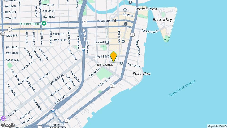 Cipriani Residences Miami Map and Location Details