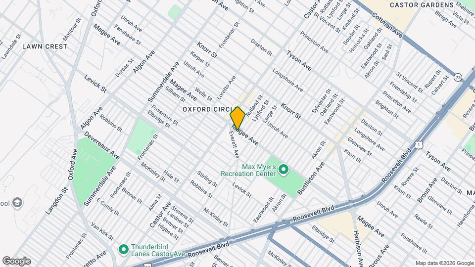 1524 Magee Ave Mapa y Detalles de la Ubicación