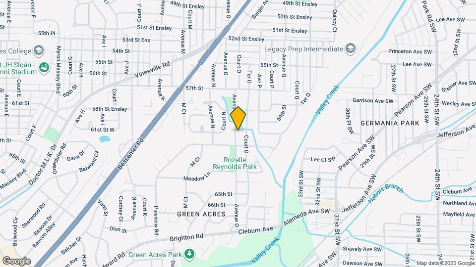5837 Avenue O Map and Location Details