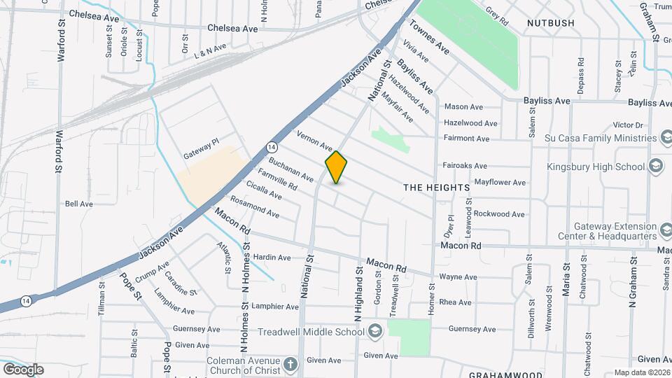 3462 Buchanan Ave Map and Location Details